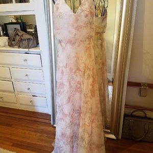 Jenny Yoo Inesse Dress in Blush Multi